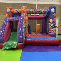 Low Roof Party Activity Castle