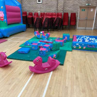 Official 19 Piece Pink Peppa Pig Soft Play Set