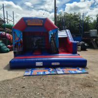 15ft X 15ft Super Hero Themed Bouncy Castle
