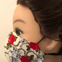 Skulls And Roses Mask