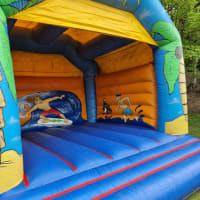 15ft X 18ft Hawaiian Themed Adult Bouncy Castle