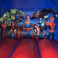 Superheroes Bouncy Castle