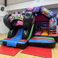 3d Disco Slide Castle