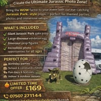 Jurassic Party Prop Package