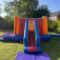 17ft X 15ft Multi-coloured Side Slide Combi Open Roof