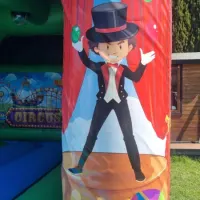 Circus Disco Bouncy Castle