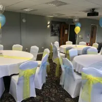 Chair Cover And Organza Sash