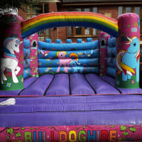 Unicorn Bouncy Castle2