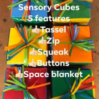 25cm Sensory Cubes