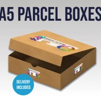 A5 Delivery - Parcel Box With Flap (214 X 152 X 25 Mm)