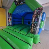 Green Roblox Bouncy Castle