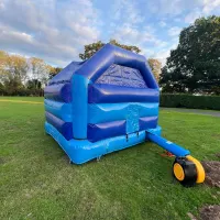 Multi Blue Front Slide