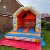 Balloons Bouncy Castle A Frame