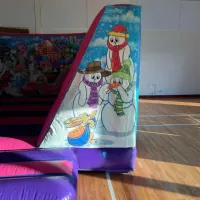 12ft X 12ft Low Height Christmas Bouncy Castle