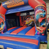 10ft X 12ft Hot Wheels Interchangeable Bouncy Castle