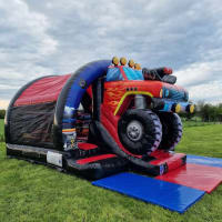 3d Large Monster Truck Castle