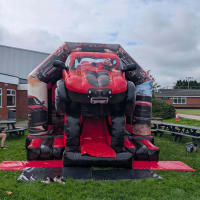 Dodge Ram Disco Bouncy Castle