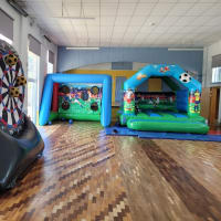 Football Themed Bouncy Castle