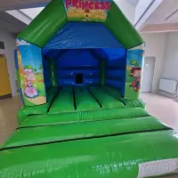 Green Princess Bouncy Castle