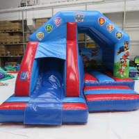 Paw Patrol Bouncy Castle With Slide