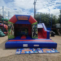15ft X 15ft Jungle Themed Bouncy Castle
