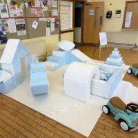 Moonbeam Soft Play Package - Blue And White