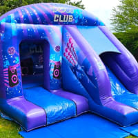 Disco Club Jump N Slide Castle