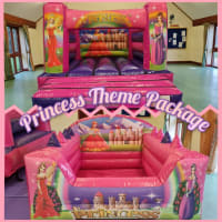 Princess Bouncy Castle And Ball Pool Package