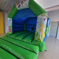 Green Unicorn Bouncy Castle