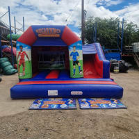 15ft X 15ft Football Themed Bouncy Castle