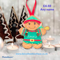 Ginger Christmas Elf Girl