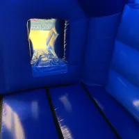 Blue Bounce-slide Superhero