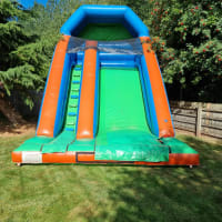 18ft Multi Coloured Mini Mega Slide
