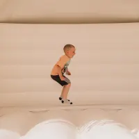 White Wedding Bouncy Castle