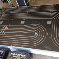 Giant Scalextric Track 6 Lane
