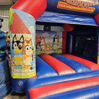 12ft X 12ft Bluey Themed Bouncy Castle