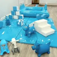 Pastel Blue Soft Play