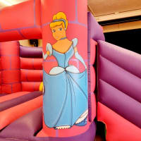 Princess Theme Combi Castle With Slide