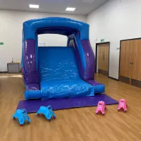 Inflatable Up And Over Slide
