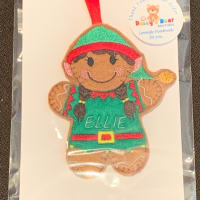 Ginger Christmas Elf Girl