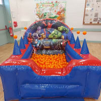 Superhero Bouncy Castle Package 2