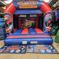 10ft X 12ft Hot Wheels Interchangeable Bouncy Castle