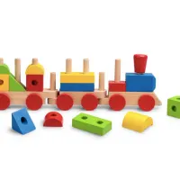 Wooden Stack N Sounds Train