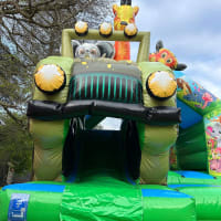 Jungle Safari 3d Bouncy Castle