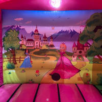 Princess Carriage Bouncy Castle