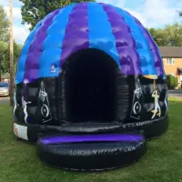 Purple And Blue Disco Dome