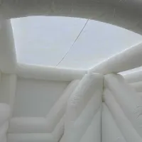 White Bouncy Castle