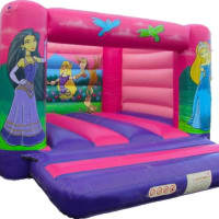 12ft X 12ft Princess Indoor H Frame Bouncy Castle