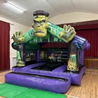 Monster Slime 3d Bouncy Castle