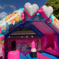 3d Barbie Birthday Party Bouncy Castle Hire Basildon